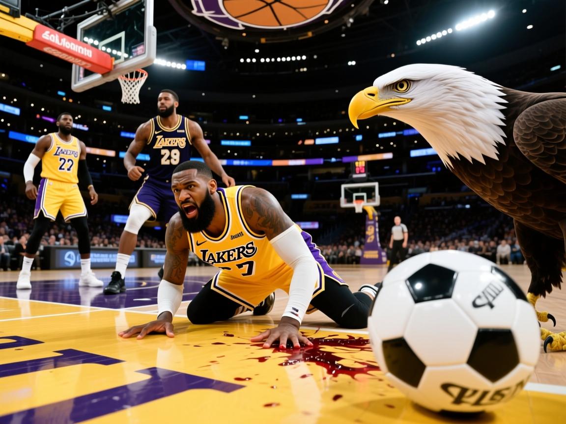 湖人惨败老鹰，遭遇三连败