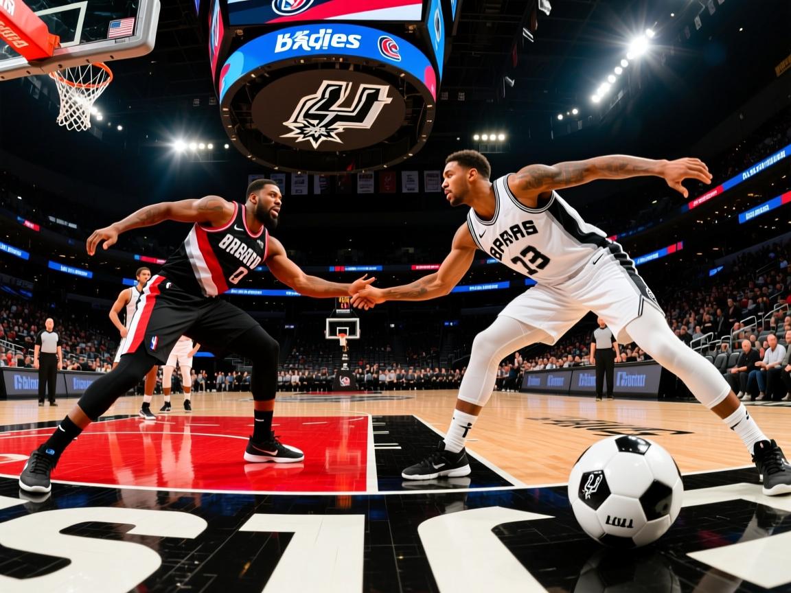 西部豪门鏖战！开拓者客场负于马刺  第2张